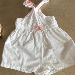 SOLD Tahari Eyelet Romper